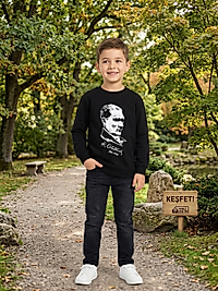 Atatürk Baskılı Uzun Kollu Sweat